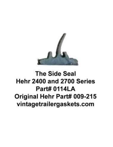 Hehr 2401 and 2701 Side Seal for Vintage Hehr Jalousie Windows Hehr 2401 and 2701 Side Seal for Vintage Hehr Jalousie Windows