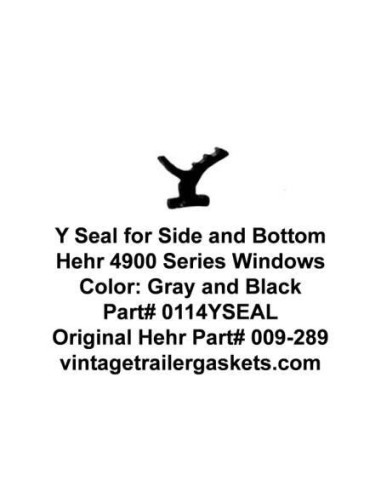 Hehr 4900 4901 4902 4200 4201 Y Seal for Vintage Hehr Jalousie Windows Hehr 4900 4901 4902 4200 4201 Y Seal for Vintage Hehr Jalousie Windows